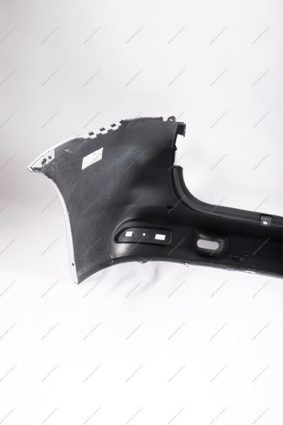 Бампер задний LADA Largus/Лада Ларгус крашеный 691 Платина (Серебристый) Lada LADA 8450000256-691