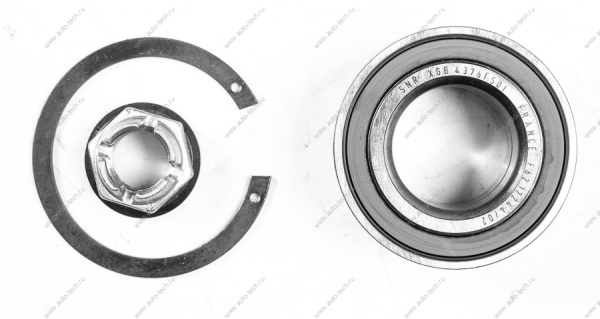 Подшипник LADA Largus ступицы переднего колеса D=72 без ABS Renault LADA 402102977R