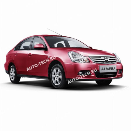 Бампер передний крашеный NISSAN Almera седан G15 c 13- Красный металлик - NNN Gamma GAMMA 620224AA0H-NNN