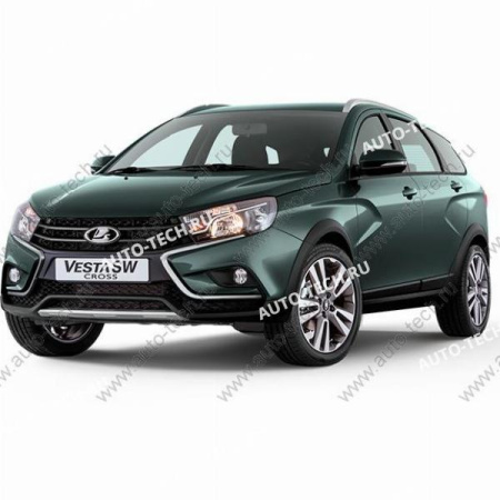 Дверь LADA Vesta SW Cross передняя левая крашеная 608 Плутон ( серый) АвтоВАЗ LADA 8450102349-608