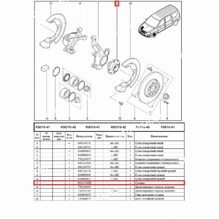 Ступица переднего колеса 23 шл.(без подшипника) LADA Largus/XRAY ASAM-SA  30246