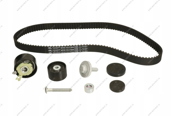 Ремень ГРМ + 2 ролика двигат. K4M 16кл 105л.с. PowerGrip® Kit RENAULT Logan . Gates Gates K035671XS