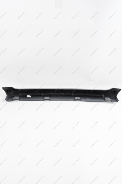 Накладка переднего бампера центральная (цвет серебристый) Lada Largus Cross до 2021г. (ORIGINAL) Lada LADA 8450009369