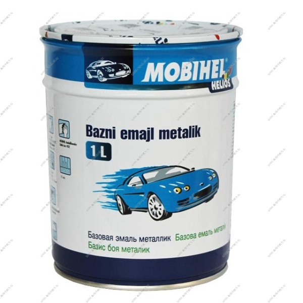 Базовая эмаль металлик Mobihel Снежная королева 1л MOBIHEL 19827