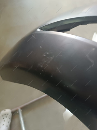 Бампер задний неокрашенный потертости (розница) без отверстий под датчики системы парковки LADA Vesta FL Lada LADA 8450040066