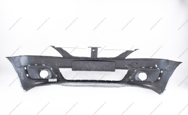 Бампер передний LADA Largus/Лада Ларгус крашеный 221 Ледниковый (Белый) без заглушки под букс. крюк Lada LADA 8450000245-221