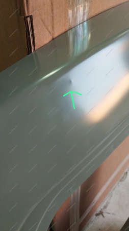 РОЗНИЦА Дверь багажн. новая LADA Largus (FL) NEW лев (с окном, с отв под камеру) ( Один мелкий тычок в верхней части ) Lada LADA 8450013091