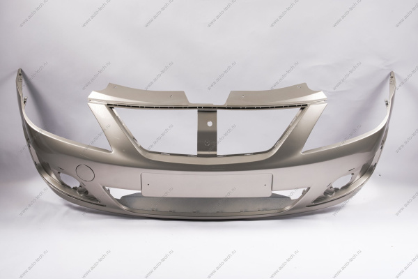 Бампер передний LADA Largus/Лада Ларгус крашеный 242 Серый базальт (Серо-бежевый) без заглушки под букс. крюк Lada LADA 8450000245-242