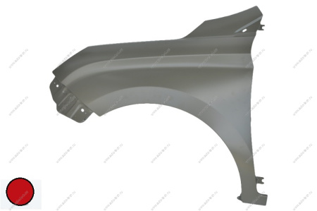 Крыло LADA XRAY переднее левое крашеное 136 Красный сплав АвтоВАЗ LADA 631014885R-136