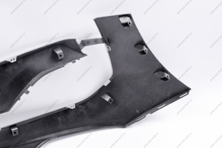 Накладка переднего бампера левая без отвер. под датчик слепой зоны в цвет 691 Платина (Серебристый) LADA Vesta SW Cross NG Lada LADA 8450040063-691