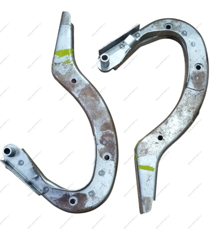 РОЗНИЦА Петля новая ВАЗ-21099 крышки багажника правая+левая к-т(подвижное звено)( Лёгкая коррозия) АвтоВАЗ LADA 210995605022+23-00