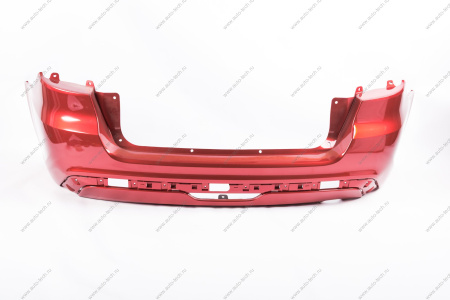 Бампер задний (FL) LADA GRANTA 2018- (лифтбэк) крашеный в цвет 195 Сердолик (красный) АвтоВАЗ LADA 8450103790-195