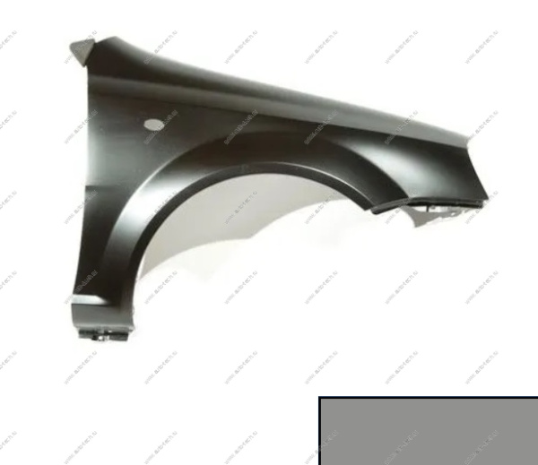 Крыло крашеное CHEVROLET LACETTI (SD/WGN) перед. прав (с отв. повт.) 92U - POLY SILVER API Api 96548995-92U