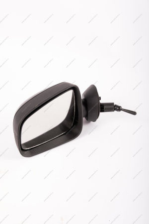 Зеркало левое LADA Largus/Лада Ларгус мех. трос в сборе с накладкой противоослепляющее ГрандРиал Гранд РиАл GR01011