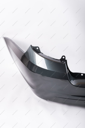 Бампер задний (FL) LADA GRANTA 2018- (седан) крашеный в цвет 633 Борнео (серебр. темно-серый) (полный окрас) АвтоВАЗ LADA 8450103787-633