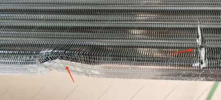 РОЗНИЦА Радиатор новый охлаждения RENAULT Duster 2015-/LADA Vesta/XRAY ( Незначительный загиб ламелей в двух местах) Renault RENAULT 214108042R