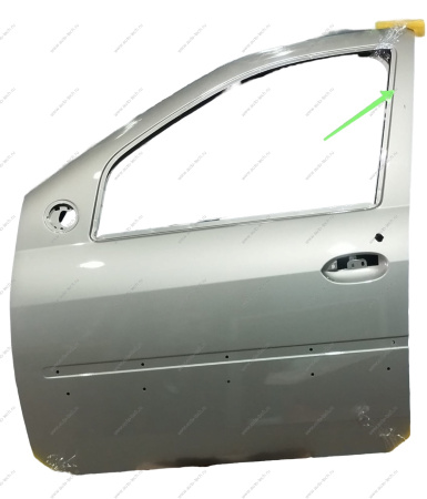 РОЗНИЦА Дверь новая LADA Largus передняя левая крашеная (с отв. под молдинг) 242 Серый базальт ( Незначительная потертость ЛКП ) Lada LADA 801013696R-242