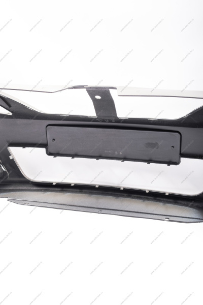 Бампер передний LADA Largus/Лада Ларгус крашеный 242 Серый базальт (Серо-бежевый) без заглушки под букс. крюк Lada LADA 8450000245-242