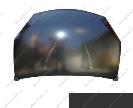 Капот RENAULT Sandero крашеный Gris Basalte KNA API  6001551350-KNA