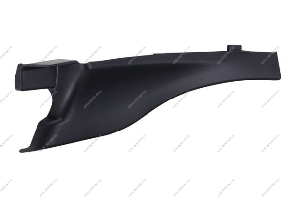 Заглушка решетки воздухозаборника правая RENAULT Logan/Рено Логан (уголок) (жабо) Aks Aks RT0003-2