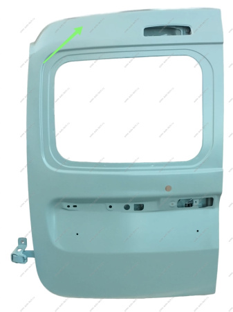 РОЗНИЦА Дверь багажн. новая LADA Largus (FL) NEW лев (с окном, с отв под камеру) ( Один мелкий тычок в верхней части ) Lada LADA 8450013091