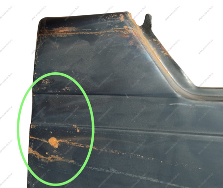 РОЗНИЦА Крыло новое ВАЗ-2121 переднее правое (черный грунт) (местами ржавчина ) Экрис Экрис 21210840302463