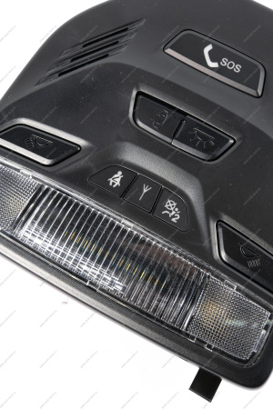 Блок освещения салона LADA Vesta/XRAY 1-го ряда (для а/м с ЭРА ГЛОНАСС) (цвет ЧЕРНЫЙ) Lada LADA 8450032600