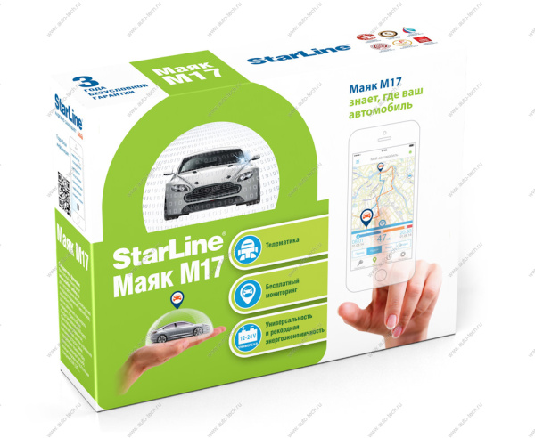 Охранно поисковые модули STARLINE M17 EСO GPS/Глонасс STARLINE STARLINE M17