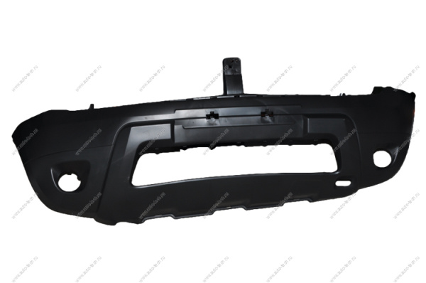 Бампер передний под птф RENAULT Duster/Рено Дастер 620220030R (верх под покраску, низ с тиснением) Api Api DC6000000-1000
