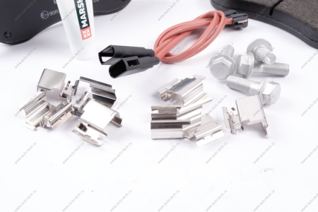 Тормозные колодки дисковые передн. Ford Transit VIII 13- (с задними одинарными шинами) MARSHALL Marshall M2625602