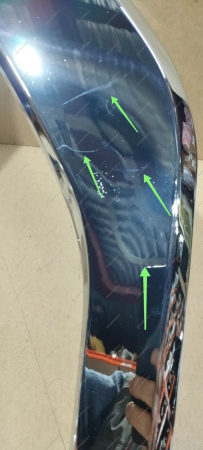 Молдинг переднего бампера к-т 4шт (хром) LADA Vesta FL Россия Россия 8450040050+51+52+53 хром