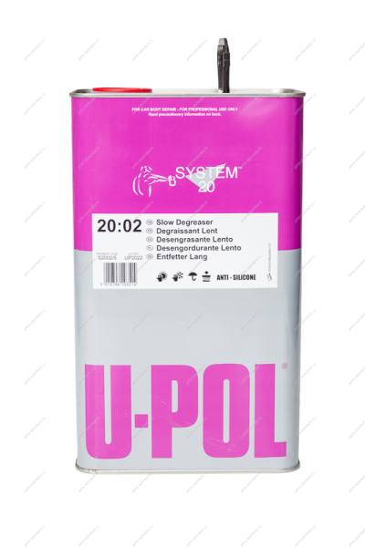 Обезжириватель-антисиликон медленный UPOL 5л  S2002/5