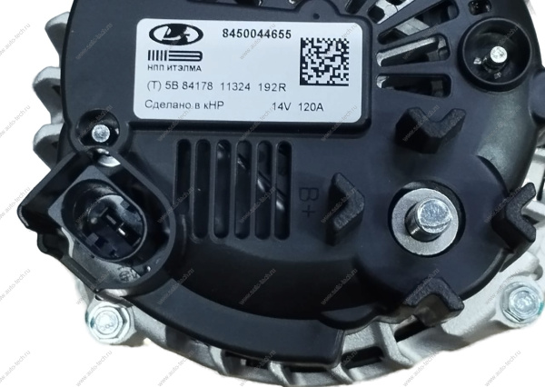 Генератор LADA Vesta 120А (Итэлма) Lada LADA 8450044655