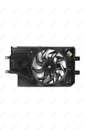 Вентилятор охлаждения с кожухом к радиатору с кондиц.н/о ВАЗ-2190 2015- Lada LADA 8450109661