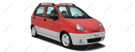 Капот крашеный DAEWOO Matiz с 01- Красный GGE Api Api DAMA01-H0-GGE