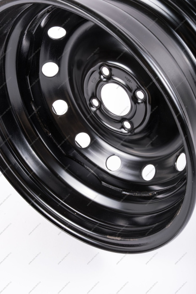 Диск колесный R-15 15X6 4X100 ET50 D60 штамп цвет черный LADA Largus Lada LADA 403005459R