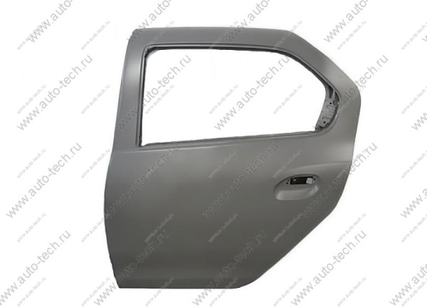 Дверь RENAULT Logan/Sandero задняя левая 2014- без отверст под молдинг Gamma GAMMA GM-DR-15437L