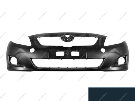 Бампер передний крашеный TOYOTA COROLLA под ПТФ 2007-2010 (8T8 - CEDAR BLUE) TYG TYG 5211912948-8T8