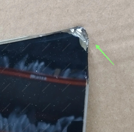 УЦЕНКА Стекло двери задка (скол на углу) ВАЗ-2191 (Гранта лифтбек) с эл/об (Overtinted) тонирован . (AGC) Lada LADA 21910630301005