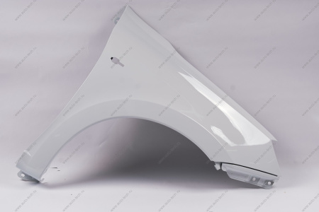 Крыло переднее правое (FL) LADA GRANTA 2018- крашеное в цвет 221Ледниковый (белый) с отв. п/повт. АвтоВАЗ LADA 8450104272-221