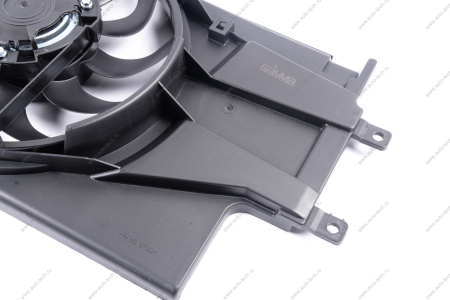 Электровентилятор охлаждения для а/м L-A 2190-94 после 15 г тип KDAC, с кожухом и резистором, A/C+ Gamma GAMMA GMEMR-19133
