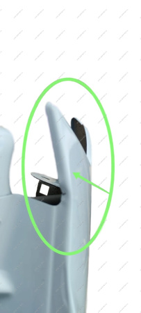 Крыло LADA Largus Cross краш. передее левое в цвет 221 Ледниковый (Белый) Lada LADA 8450009386-221