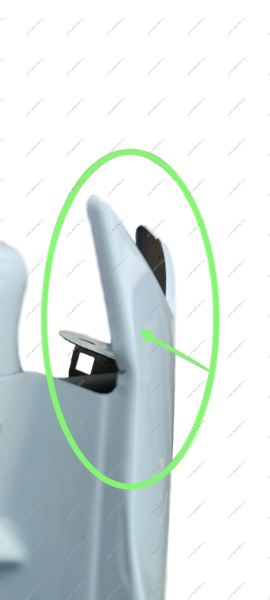 Крыло LADA Largus Cross краш. передее левое в цвет 221 Ледниковый (Белый) Lada LADA 8450009386-221