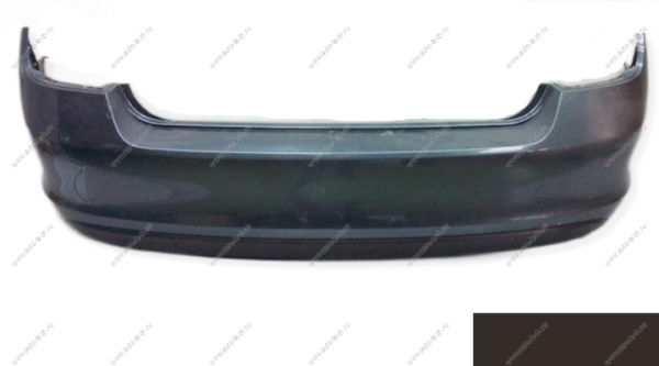 Бампер задний крашеный SKODA RAPID 2012-2020 (LF8Z - TOPAZ BROWN) TYG TYG 60U807421B-LF8Z