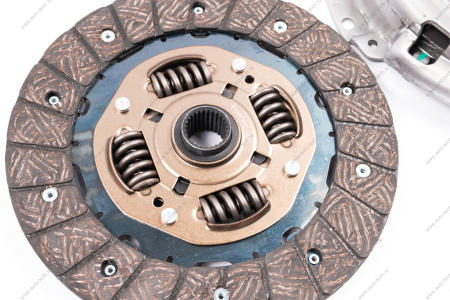 Комплект сцепления Renault Duster, Logan, Sandero I/II 1.6 K4M, Lada Largus 200 мм, 26 шлицов, трос. (в упак.LECAR) Lada LADA LECAR000180416