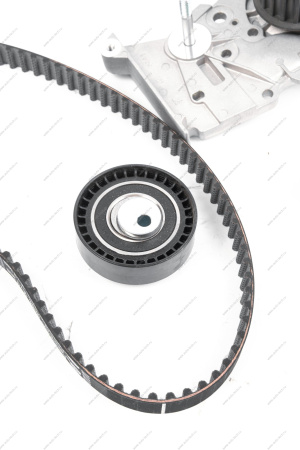 Ремень ГРМ+ ролик 22*D73 (самонатяжной) +водяной насос дв K7M Lada Largus (Gates KP15662XS) RENAULT 119A08413R