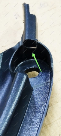 УЦЕНКА Накладка рамы ветрового окна новая ВАЗ-2110 в сборе (жабо) н/о ( Трещины по краям ) Lada LADA 21100821270910У