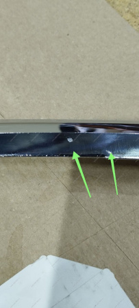 Молдинг переднего бампера к-т 4шт (хром) LADA Vesta FL Россия Россия 8450040050+51+52+53 хром