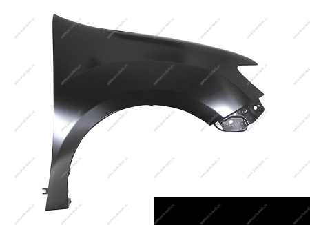 Крыло переднее правое RENAULT Sandero Stepway 2014- крашеное Noir nachre 676 Черная жемчужина Renault RENAULT 631008401R-676-ориг