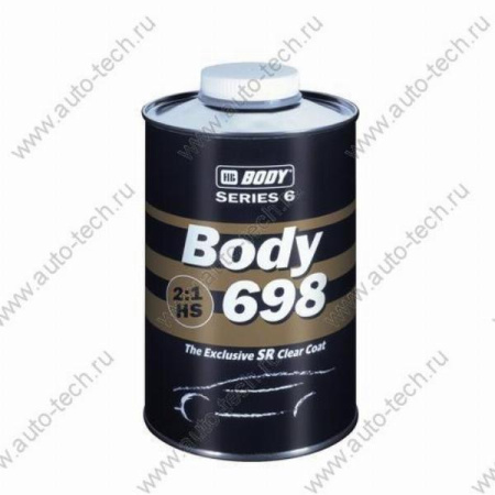 Лак HB BODY 698 2:1 HS 1л+Отвер HB BODY PROLINE 620 (0,5л) BODY  6980000001